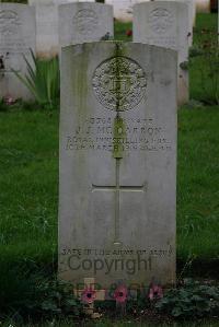 Authuile Military Cemetery - McCarron, John James