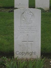 Authuile Military Cemetery - McCarthy, J