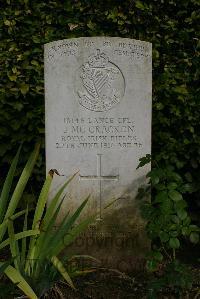 Authuile Military Cemetery - McCracken, J