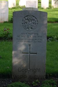 Authuile Military Cemetery - McGarrity, Michael