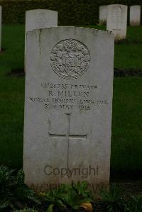 Authuile Military Cemetery - Millen, R