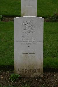 Authuile Military Cemetery - Newby, R