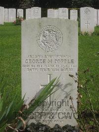 Authuile Military Cemetery - Popple, George Marsden