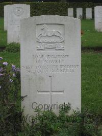 Authuile Military Cemetery - Powell, W