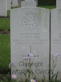 Authuile Military Cemetery - Rawlins, A