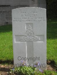 Authuile Military Cemetery - Rogers, Ralph