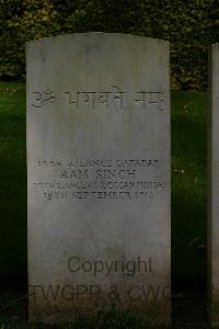 Authuile Military Cemetery - Ram Singh, 