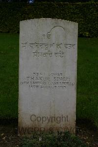 Authuile Military Cemetery - Thakar Singh, 