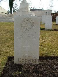 Authuile Military Cemetery - Sjoblom, J S