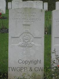 Authuile Military Cemetery - Taylor, J