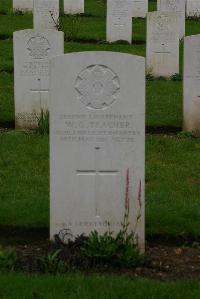 Authuile Military Cemetery - Teacher, William George