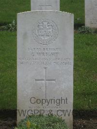 Authuile Military Cemetery - Wright, Gerald