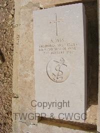 Malta (Capuccini) Naval Cemetery - Ives, A