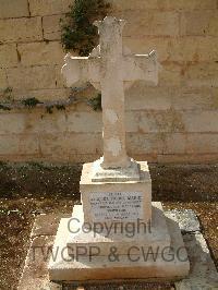 Malta (Capuccini) Naval Cemetery - Jacques, Marie Pierre