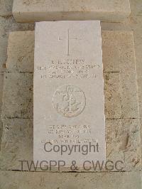 Malta (Capuccini) Naval Cemetery - Jeffery, Raymond Ernest