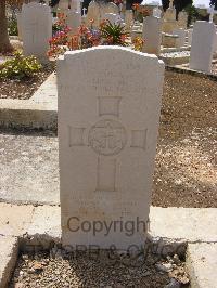 Malta (Capuccini) Naval Cemetery - Jenkins, M J