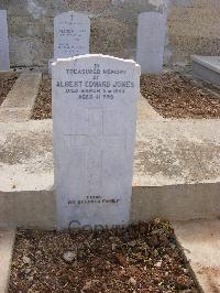 Malta (Capuccini) Naval Cemetery - Jones, Albert Edward