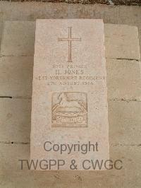 Malta (Capuccini) Naval Cemetery - Jones, H