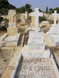 Malta (Capuccini) Naval Cemetery - Jones, Horatio Thornton