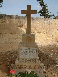 Malta (Capuccini) Naval Cemetery - Joubert, Charles A.