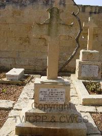 Malta (Capuccini) Naval Cemetery - Justin, Marcel Emile