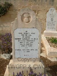 Malta (Capuccini) Naval Cemetery - Laishley, G P