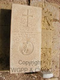 Malta (Capuccini) Naval Cemetery - Lear, S W