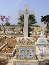 Malta (Capuccini) Naval Cemetery - Legg, Edward