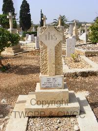 Malta (Capuccini) Naval Cemetery - Loder, Hugh