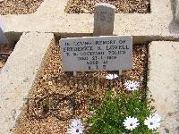 Malta (Capuccini) Naval Cemetery - Lovell, F R