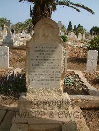 Malta (Capuccini) Naval Cemetery - Lyons, Edward