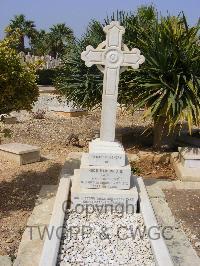 Malta (Capuccini) Naval Cemetery - Manson, H