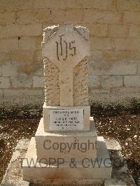 Malta (Capuccini) Naval Cemetery - Magri, Emanuel