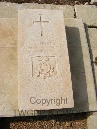 Malta (Capuccini) Naval Cemetery - Martin, Abraham Joseph