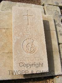 Malta (Capuccini) Naval Cemetery - McCann, Joseph Leo