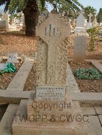 Malta (Capuccini) Naval Cemetery - Mehigan, Laurence Sidney