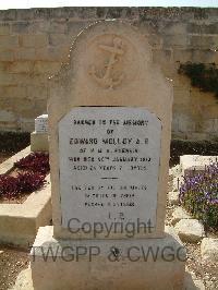 Malta (Capuccini) Naval Cemetery - Molloy, Edward