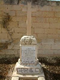 Malta (Capuccini) Naval Cemetery - Mouazan, Robert