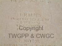 Malta (Capuccini) Naval Cemetery - Murphy, John