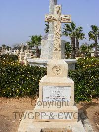 Malta (Capuccini) Naval Cemetery - Oram, A J