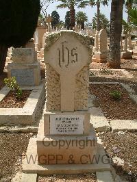 Malta (Capuccini) Naval Cemetery - Payne, J H