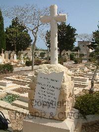 Malta (Capuccini) Naval Cemetery - Palmer, C R D