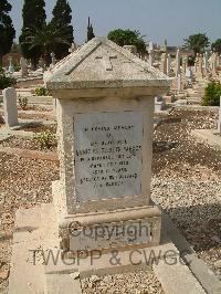 Malta (Capuccini) Naval Cemetery - Parker, Anthony