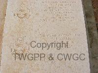 Malta (Capuccini) Naval Cemetery - Parris, Sidney James