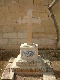 Malta (Capuccini) Naval Cemetery - Pastezeur, Jean