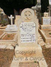 Malta (Capuccini) Naval Cemetery - Rawlinson, W