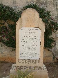 Malta (Capuccini) Naval Cemetery - Raymond, J