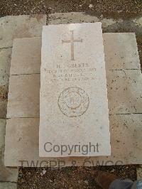 Malta (Capuccini) Naval Cemetery - Roberts, Henry