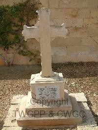 Malta (Capuccini) Naval Cemetery - Rodriguez, Pedro