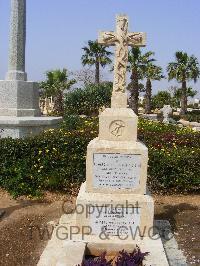 Malta (Capuccini) Naval Cemetery - Roser, E F